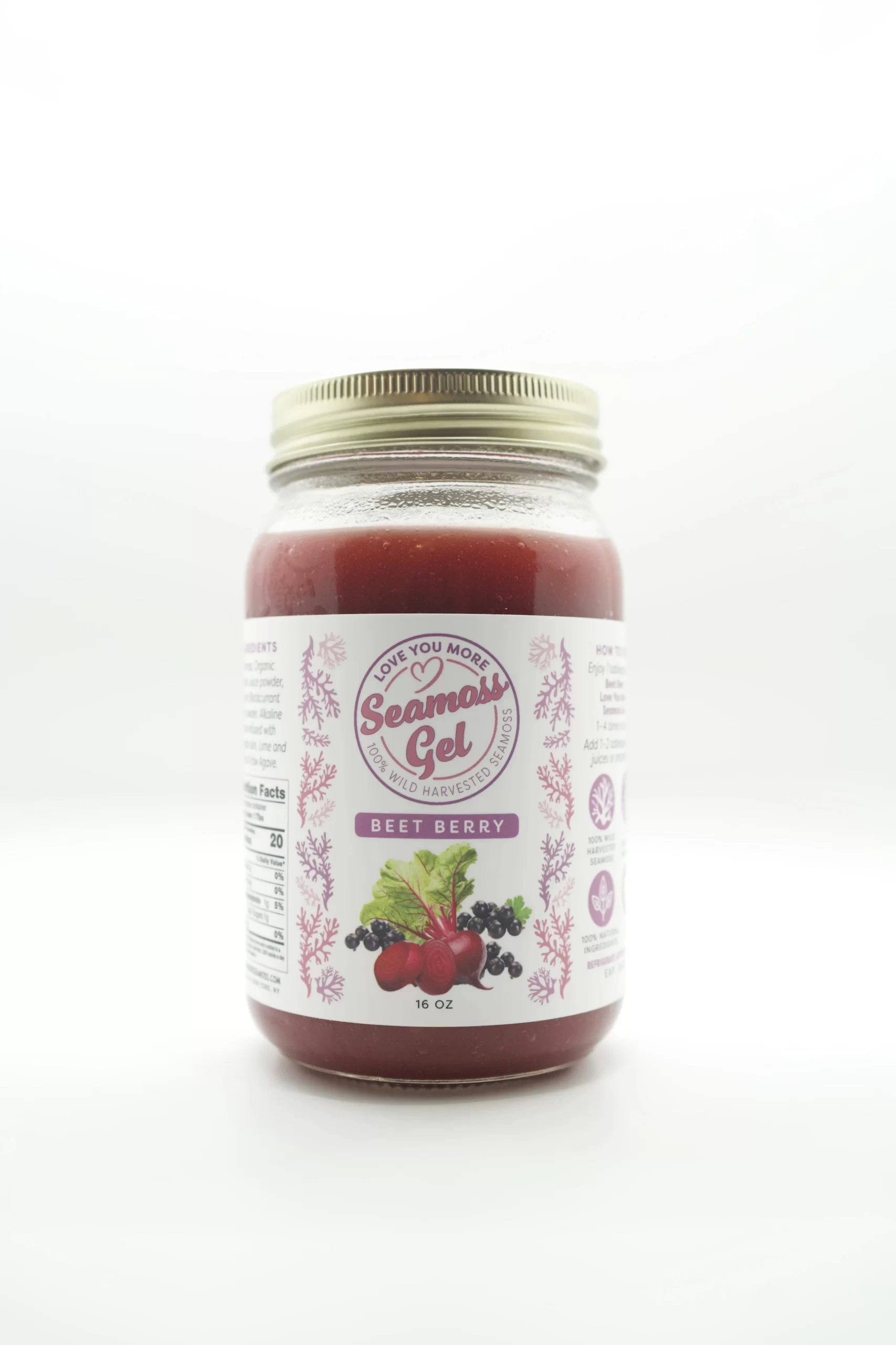 Beet Berry - Sea Moss Gel