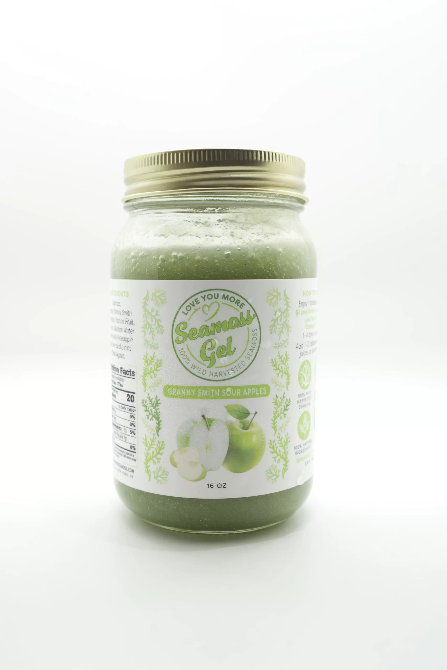 Granny Smith Sour Apples - Sea Moss Gel