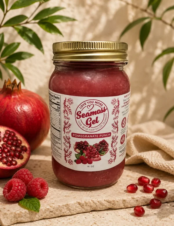 Pomegranate Punch - Sea Moss Gel