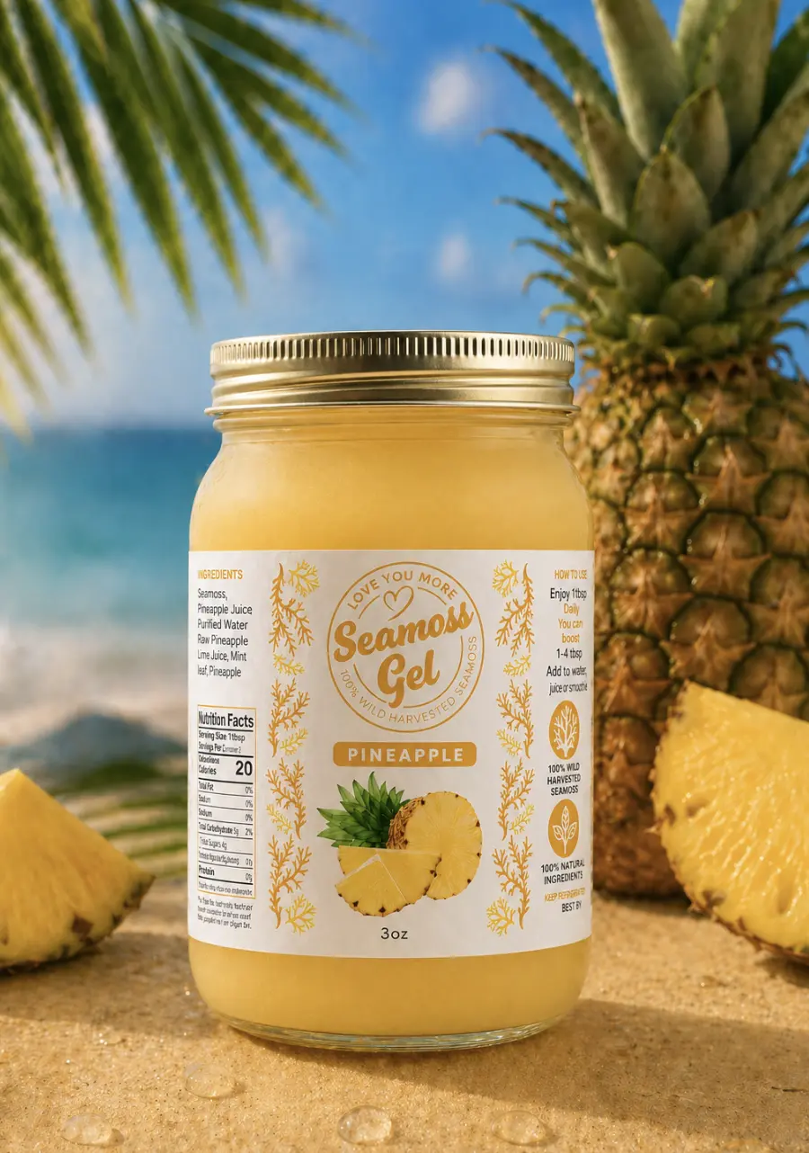 Pineapple - Sea Moss Gel
